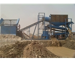 沙金提取设备-处理原矿100T/h工作现场