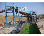 沙金提取设备朝鲜工作现场-日产原矿800-1000吨